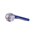 thumbnail image 4 of 19 25 32 38 45 51mm Pipe OD X 1.5" 2" Tri Clamp Sanitary Squeeze Trigger Flow Control Valve SUS 304 Stainless Brewing ,Stable Performance, 4 of 6