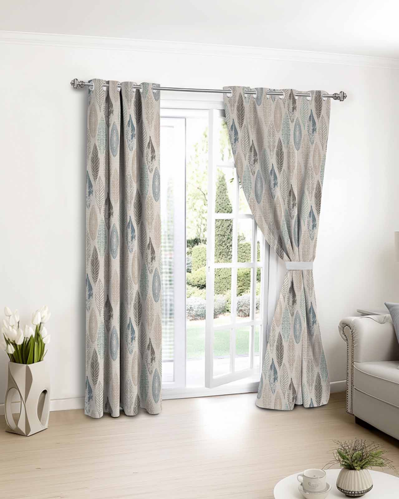 Blackout Curtains 39 Inches Long for Bedroom, Thermal Insulated Room Darkening Black Out Window Curtain Panels Grommet Drapes for Living Room