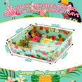 thumbnail image 3 of Bandejas para servir comida Uiifan Hawaii Aloha Tropical Paper, 2.3 pulgadas, 3 of 6