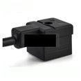 thumbnail image 1 of Integrated Solenoid Valve Coil Terminal Terminal Box Connector Din43650A Pin 18mm 4 Holes DC 24V Indicator With Cord 1M ,Long-Time Use, 1 of 5