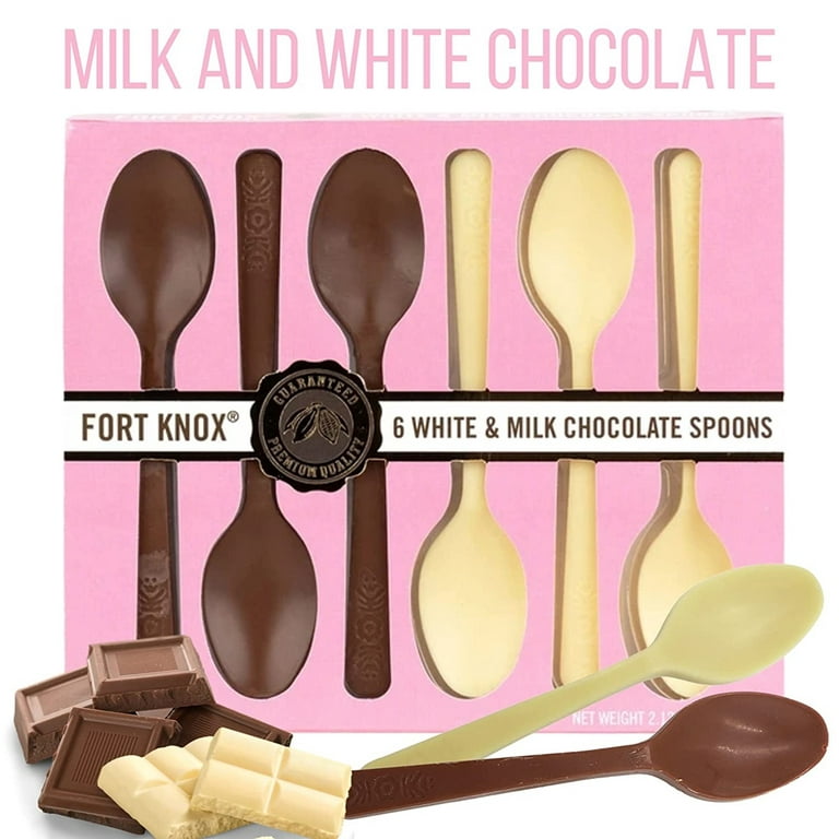  Chocolate Milk Lovers Gift Set, Includes 2 Cups, Syrup, and 2  Character Shaped Spoons, 5 Items Total : Grocery & Gourmet Food