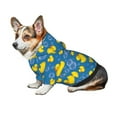 thumbnail image 7 of Honeii Rubber Duck Print Small Dog Hoodies Pet Hooded Sweatshirts Fall Winter Puppy Cat Sweaters Warm Clothes for Small Dogs Outfits Costume-X-Small, 7 of 7