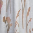 thumbnail image 4 of Designart 'Retro Flowers Pattern I' Mid-Century Modern Curtain Panel, 4 of 5