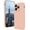 Pink, variant on Compatible with Poco F6 Case Silicone Liquid Dark Green, Soft Smooth Touch for Xiaomi Poco F6 Phone Case Silicone Shockproof Thin Cover (Red)