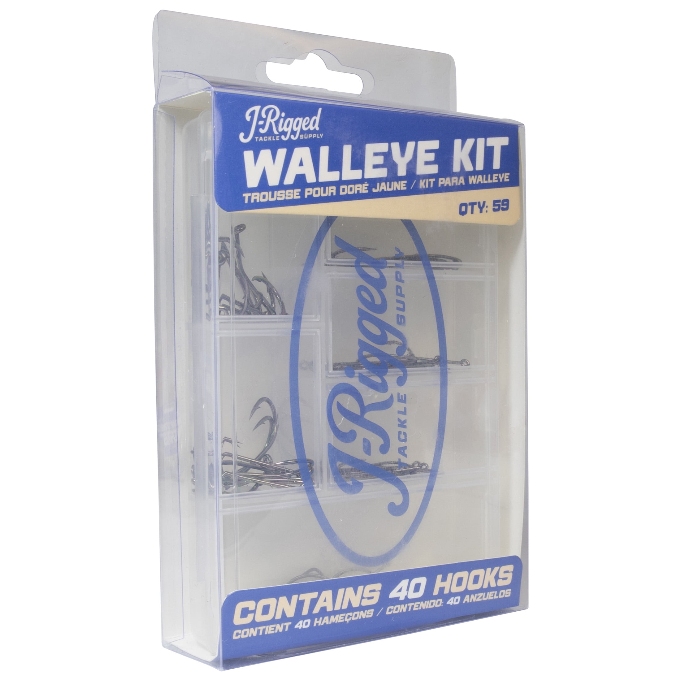 J-Rigged Tackle Supply Hook Assortment - Walleye