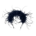 thumbnail image 3 of Diadema de plumas Perfecl tocado elegante mujer años 20 negro, 3 of 8