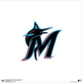 thumbnail image 2 of Gallery Pops MLB Miami Marlins - Secondary Club Logo Canvas Wall Art, Unframed Version, 12" x 12", 2 of 4