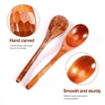 thumbnail image 5 of Wooden Soup Spoons, 6 Pieces 7.84 Inches Japanese Ramen Spoons Round, 5 of 6