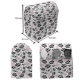 thumbnail image 4 of Floral Stand Mixer Cover, Composition of Flowers and Butterflies on a Plain Background, Kitchen Appliance Organizer Bag Cover with Pockets, 5 Quarts, Charcoal Grey Pink White, by Ambesonne, 4 of 4