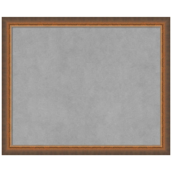 Amanti Art Two Tone Bronze Copper Framed Magnetic Board 22 x 18 in.