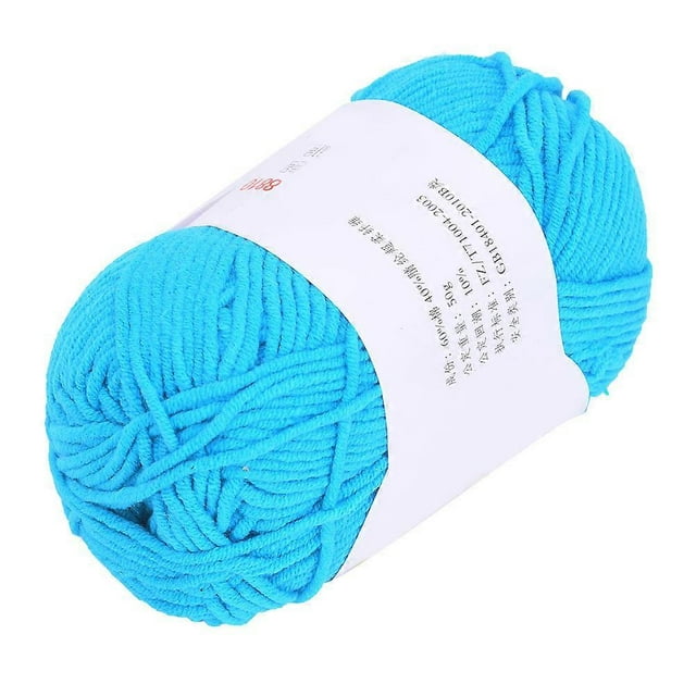 12 Colors Milk Cotton Yarn Soft Cotton Crochet Thread Baby Knitting Wool Yarn