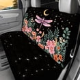 thumbnail image 2 of CHAQLIN Watercolor Dragonfly Soft Car Seat Cover for Car Interior Auto, Non-Slip Rear Seats Protectors Durable Car Back Seat Covers, 2 of 4