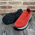 thumbnail image 6 of Daznico Women's All-Season Sneakers - Breathable Mesh Casual Shoes with Non- Sole for Sports & Daily Wear,Color:Red,Size:8, 6 of 9