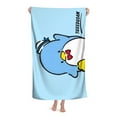thumbnail image 3 of Tuxedo Sam Toalla de playa de secado rápido con diseño temático, regalo para mujeres y niñas, ideal para cumpleaños, fans, amantes de la música, uso en la playa o al aire libre, 78 × 160 cm, 3 of 6
