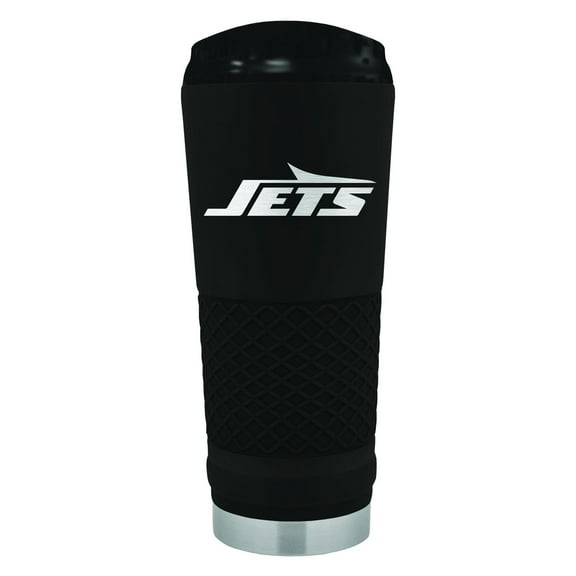 Black New York Jets 24oz Stealth Matte Tumbler