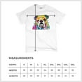 thumbnail image 5 of Tee Hunt Dean Russo Serious Bulldog T-Shirt Dog Best Friend Pet Paw Men's Tee, White, Large, 5 of 5