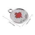thumbnail image 2 of IFANLANDOR 25Pcs Leaf Keychain Charm for Canada Day Party Favors and Bag Decorations, 2 of 6