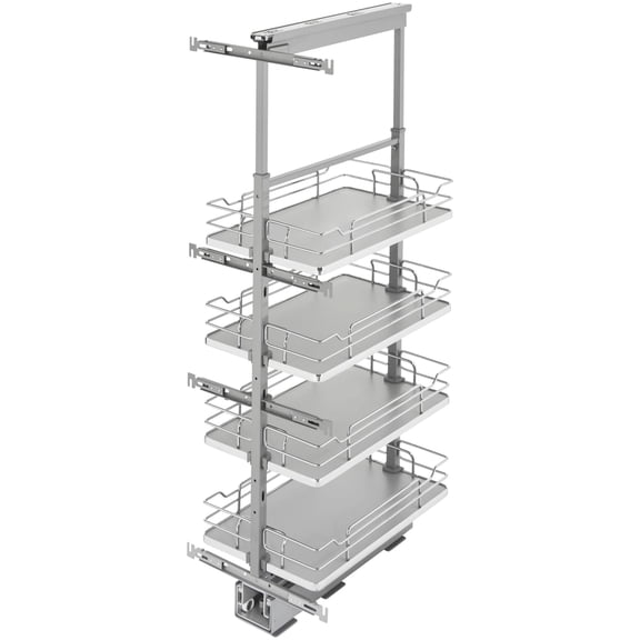Rev-A-Shelf Soft-Close Chrome Pull Out Pantry