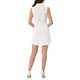 thumbnail image 3 of INSPIRE CHIC Vestido de Camisa de Mezclilla sin Mangas con Cuello y Cintura con Corbata XL Blanco, 3 of 6
