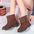 thumbnail image 6 of Women's Comfortable ankle boots with sock cuffs | Slip-On Booties in Black & Khaki, 6 of 7
