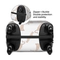 thumbnail image 4 of Daiia Leopard Print Luggage Cover, Thickened Washable Travel Luggage Covers, Elastic Unique Baggage Covers for 18-20 inch Luggage-Large, 4 of 9