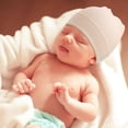 thumbnail image 4 of 6 Pack Baby Beanie Hats for Unisex Infant Toddler Cotton Beanie Newborn Hospital Hat for Boys Girls 0-6 Months, 4 of 7