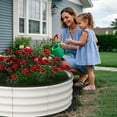 thumbnail image 3 of ChaoLink 3x3x1 FT Raised Garden Beds,2 Pack Galvanized Raised Garden Bed for Gardening, Round Metal Planter Box for Flower Plants, 3 of 7