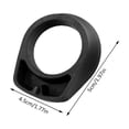 thumbnail image 2 of Raindrops 1 Set of Bike Pedal Washers Black Plastic Cycling, 2 of 8