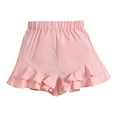 thumbnail image 1 of Cathalem Girls Bike Shorts Comfy Pull on Sleep Shorts,Pink 100, 1 of 5