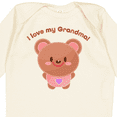 thumbnail image 4 of Inktastic I Love My Grandma Cute Baby Bear Boys or Girls Long Sleeve Baby Bodysuit, 4 of 5
