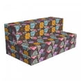 thumbnail image 1 of Floral Foldable Mattress, Flower Petal Nostalgic Art, 78.7" x 47.2", Multicolor, by Ambesonne, 1 of 4