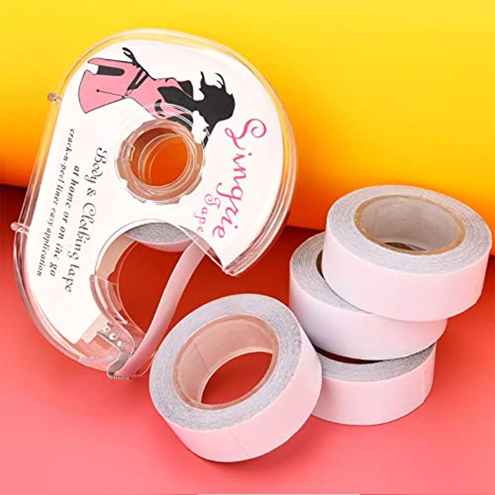 Blulu Boob Body Tape Clear Fabric Double Sided Clothing Tape With Dispenser For Clothes Dress And Bra Feet Walmart Com Blulu Boob Body Tape Clear Fabric Double Sided Clothing Tape With Dispenser For Clothes Dress And Bra Feet Walmart Com