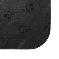 thumbnail image 2 of Way To Celebrate Halloween Spooky Skull Peva Tablecloth, Gothic Décor 60" x 84"- Black, 2 of 6