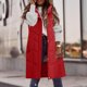 thumbnail image 5 of Abrigo largo con capucha y bolsillo cálido para mujer, chaqueta de invierno sin mangas, parka de plumón, abrigo para mujer, 5 of 7