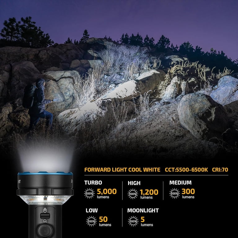 OLIGHT Prowess Rechargeable High Lumen 5000 Lumens Multifunctional