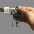 thumbnail image 4 of 41 Uds herramienta de extracción de terminales automotrices pines extractores 41 piezas Sunnimix Extractor de clavijas de conector, 4 of 8