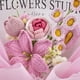thumbnail image 2 of Ramo de flores de ganchillo YShomy, lirios de ganchillo, tulipanes y rosas rosas, 2 of 6