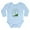 Sky Blue, variant on CafePress - PERFECT TO BE Body Suit - Long Sleeve Cotton Baby Bodysuit