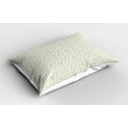 thumbnail image 2 of Ambesonne Bees Pillow Sham 2 Pack, Natural Apoidea Honey Wildlife, 30"x20", Coconut Warm Taupe, 2 of 3