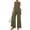 Army Green, variant on PRETTYGARDEN Women's Two Piece Matching Lounge Sets Asymmetrical Split Tank Tops Wide Leg Pants Summer Outfits Tracksuit