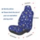 thumbnail image 3 of Fotbe Golden Snowflakes Royal Blue Funda para Asiento de Auto con Estampado – Impermeable y Antisudor – Ajuste Universal, Lavable a Máquina, Antideslizante (1 Pieza), 3 of 5