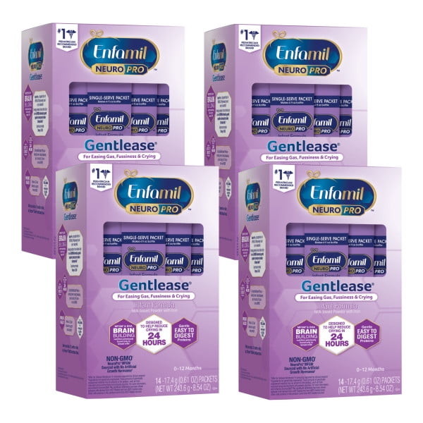 Enfamil NeuroPro Gentlease Infant Formula Brain Building Nutrition, Clinically Proven to
