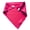 Hot Pink, variant on Chef Barista Hat Women Waitress Baker Triangular Hair Bandanna Cook Uniform Turban Kitchen Restaurant Skull Cap,This is a sticker style, not a lace up style