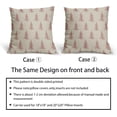 thumbnail image 6 of Christmas Tree Pillow Covers 18x18 Set of 2 Red Xmas Rustic Style Winter Print Decorative Outdoor Pillowcases Farmhouse Vintage Holiday Decorations Throw Cushion Case Decor for Couch Sofa Bed, 6 of 6