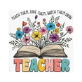 thumbnail image 5 of Retro Floral Teacher Sweatshirt Vintage Watch Them Grow Teacher Tee Shirts 3XL, 5 of 5