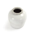 thumbnail image 2 of Zentique 12" Simple Off-White Ceramic Vase, 2 of 3