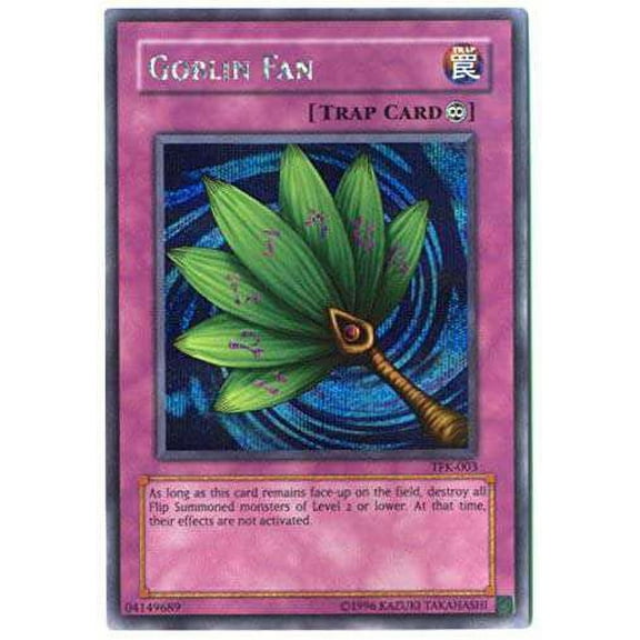 YuGiOh The Falsebound Kingdom Secret Rare Goblin Fan TFK-003 #TFK-003