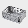 thumbnail image 1 of Cesta de almacenamiento de plástico plegable creativa, cesta multifuncional para aperitivos de escritorio, caja de almacenamiento para la cocina, el refrigerador y la sala de estar, 1 of 6