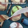 thumbnail image 4 of Baseball Luxurious Velvet Pillow Covers with Unique Patterns - Set of 2, 16x16, 18x18, 20x20 Inches for Throw Pillow Inserts - Ideal for Home Decor and Gifts, 4 of 6