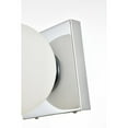 thumbnail image 4 of Living District Jaylin 1 light Chrome and frosted white Bath Sconce, 4 of 6